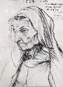 Albrecht Durer Durer-s Mother Barbara,Nee Holper oil